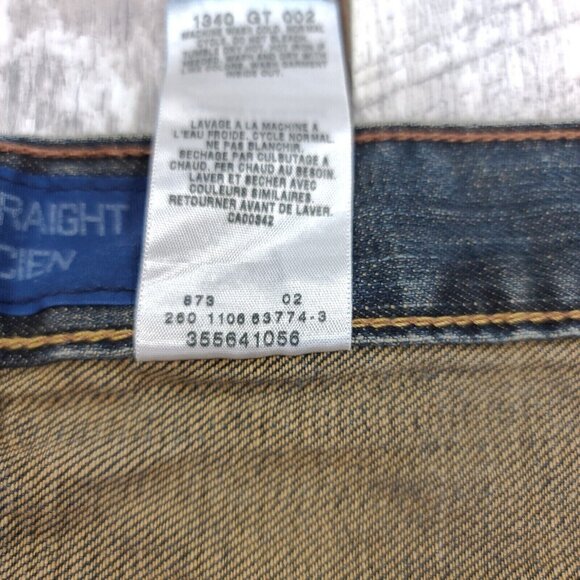 Levis Shorts Mens 36 Blue Denim 539 Vintage Straight Biker Cut Offs Y2K - Picture 8 of 8